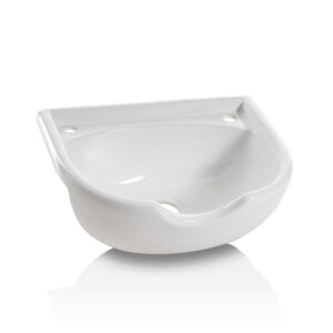 Vasca in ceramica per mobile da barbiere